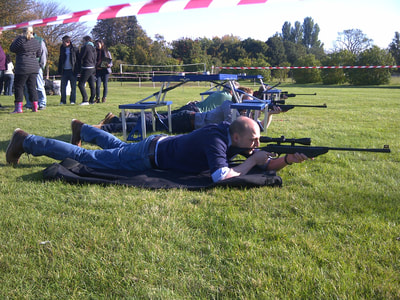 prone position shooting