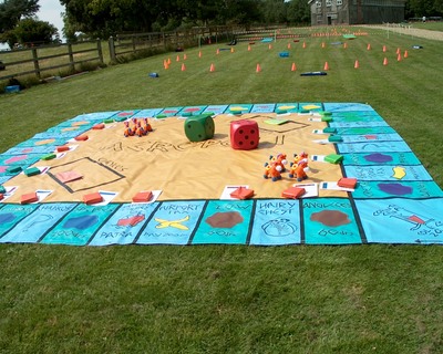 outdoor giant board game