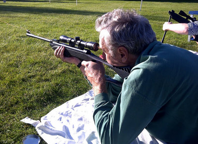 air rifle target shooting activity