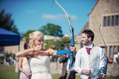 wedding archery hire