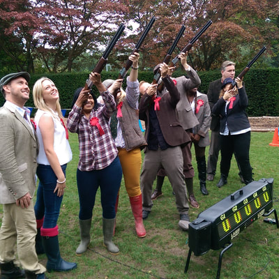 Laser Clay Pigeon Shooting Hire London