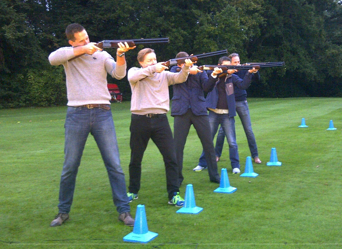 Laser Clay Pigeon Shooting fun outdoor activity