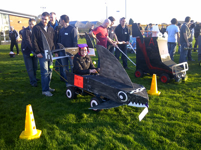 wacky races fun outdoor team building idea